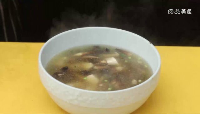 鸡枞菌烧豆腐的做法，鸡枞菌豆腐汤的做法和配料